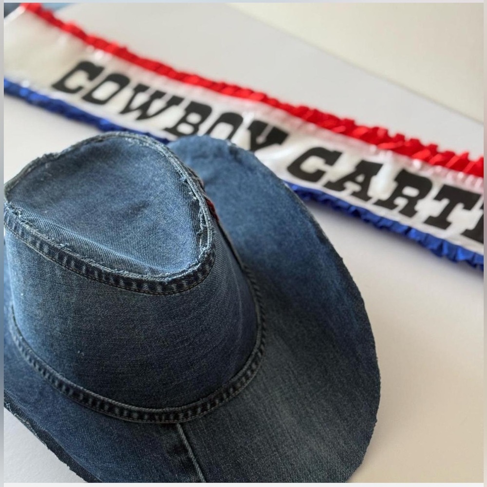 Custom Levi’s Denim Cowboy Hat